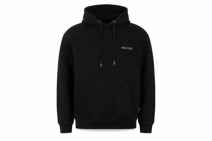Mens UK Size M NICCE Black Pullover Hoodie