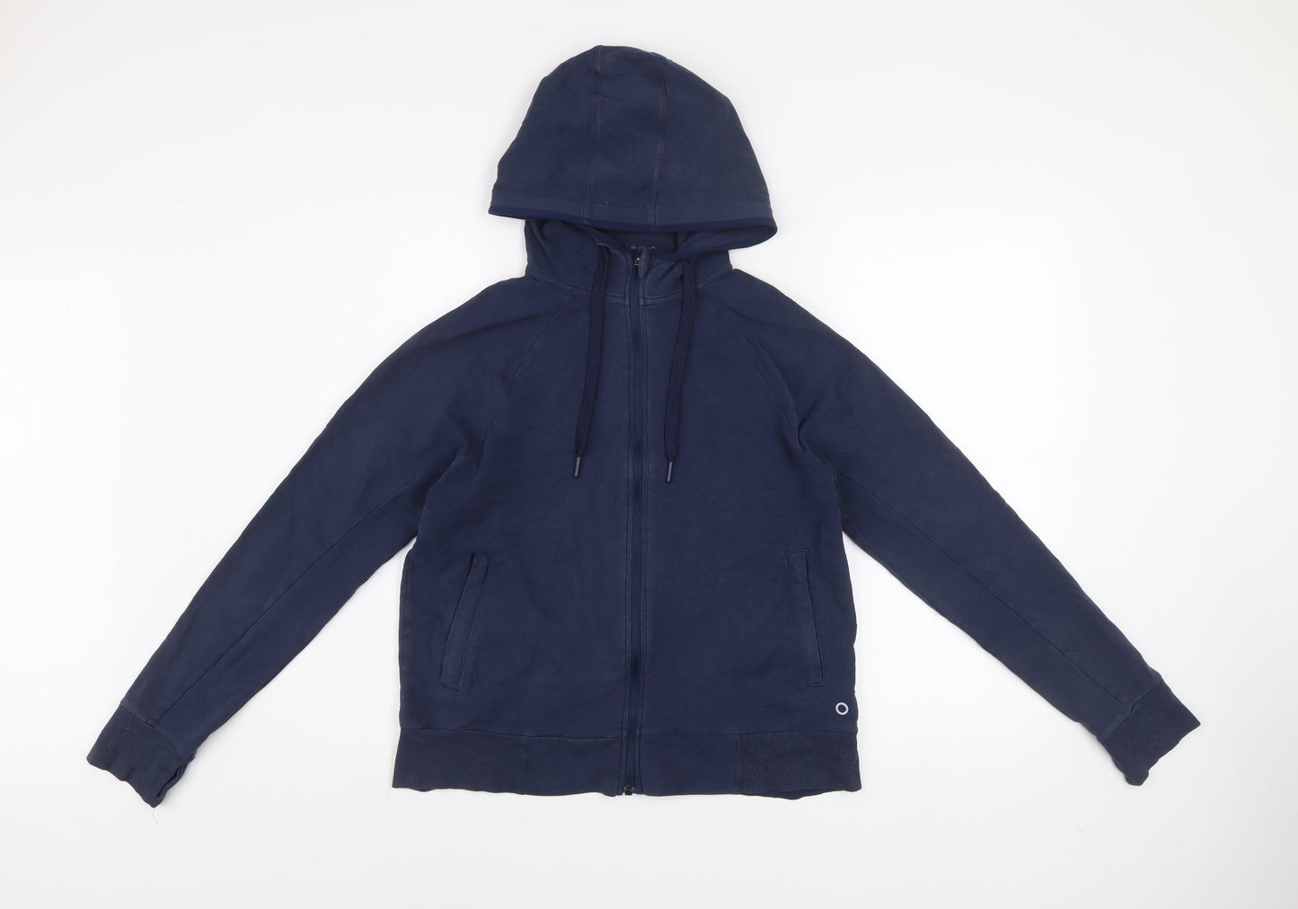 Marks & Spencer Goodmove Women’s Blue Zip Hoodie Jacket Size 12