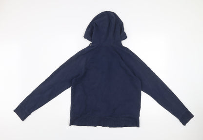 Marks & Spencer Goodmove Women’s Blue Zip Hoodie Jacket Size 12