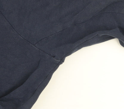 Marks & Spencer Goodmove Women’s Blue Zip Hoodie Jacket Size 12