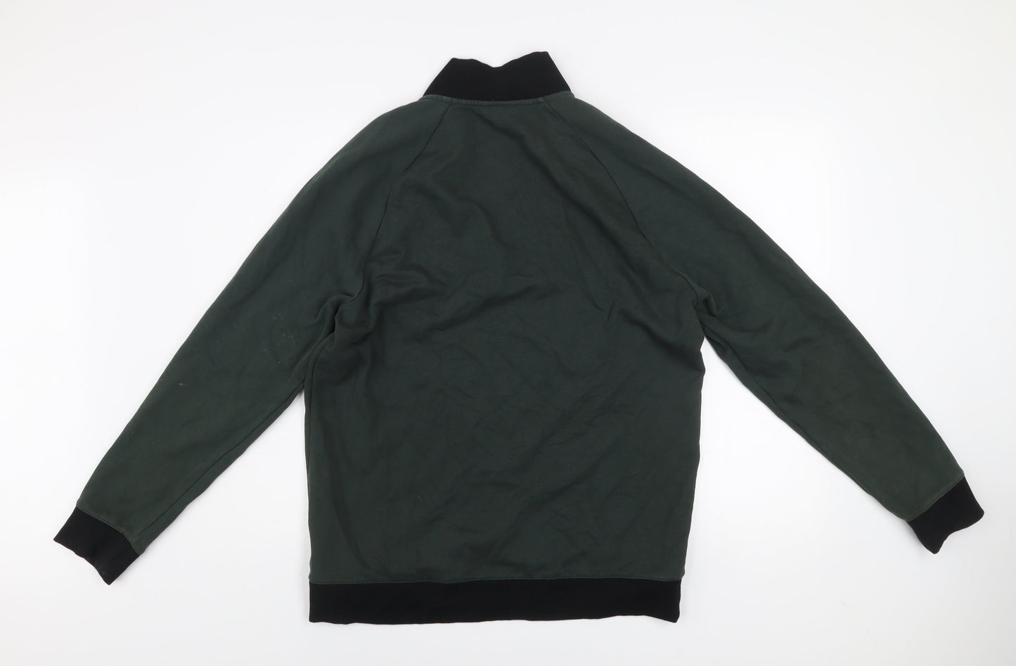 Mens UK Size L NEXT Green Pullover Sweatshirt