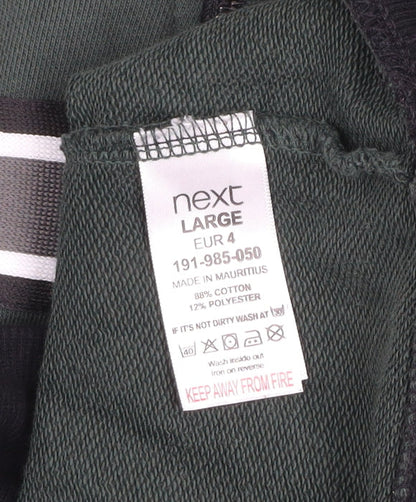 Mens UK Size L NEXT Green Pullover Sweatshirt