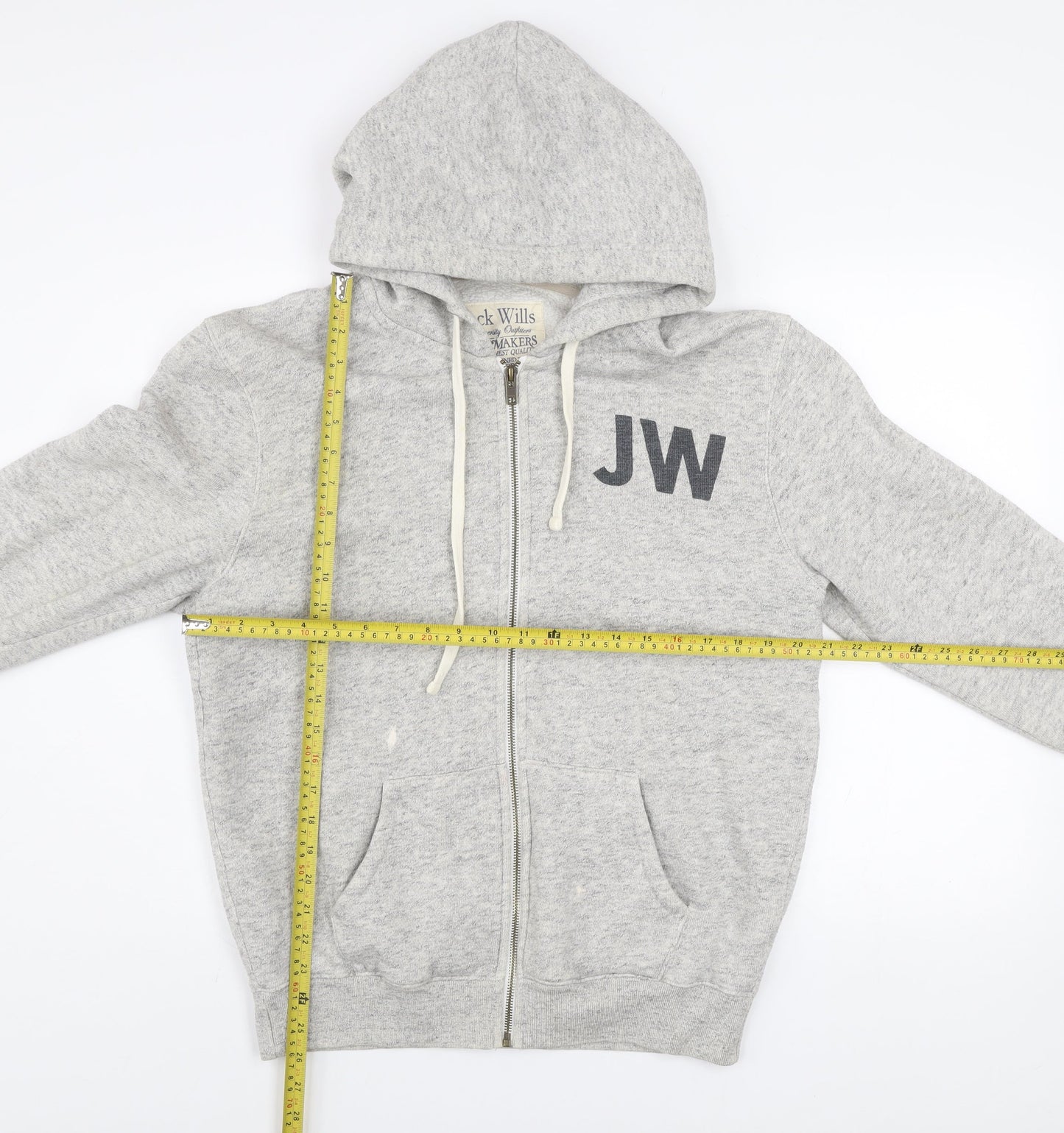 Mens UK Size S Jack Wills Grey Gym & TrainingRunning & JoggingCasual Jacket