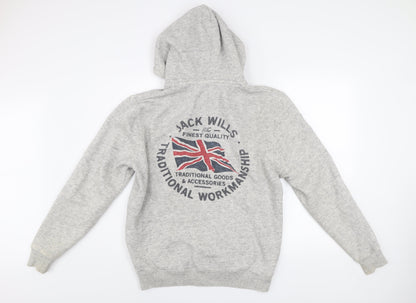 Mens UK Size S Jack Wills Grey Gym & TrainingRunning & JoggingCasual Jacket
