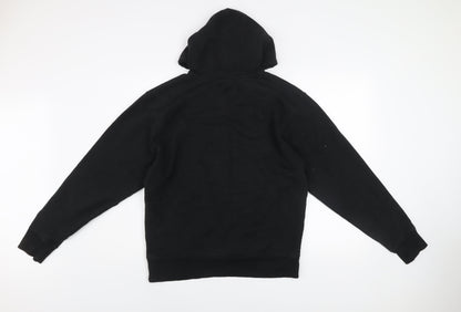 Mens UK Size M Champion Black Pullover Hoodie