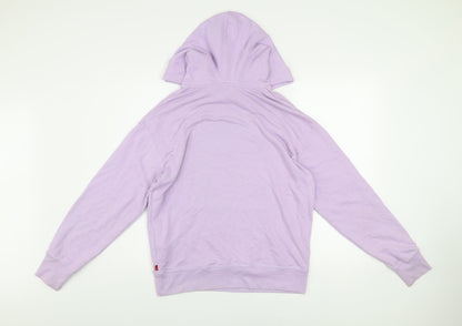 Mens UK Size S Levi's Purple Pullover Hoodie