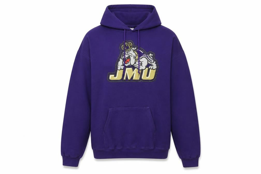 Mens UK Size M Champion Purple Pullover Hoodie
