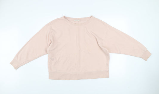 Womens UK Size L H&M Beige Pullover Sweatshirt