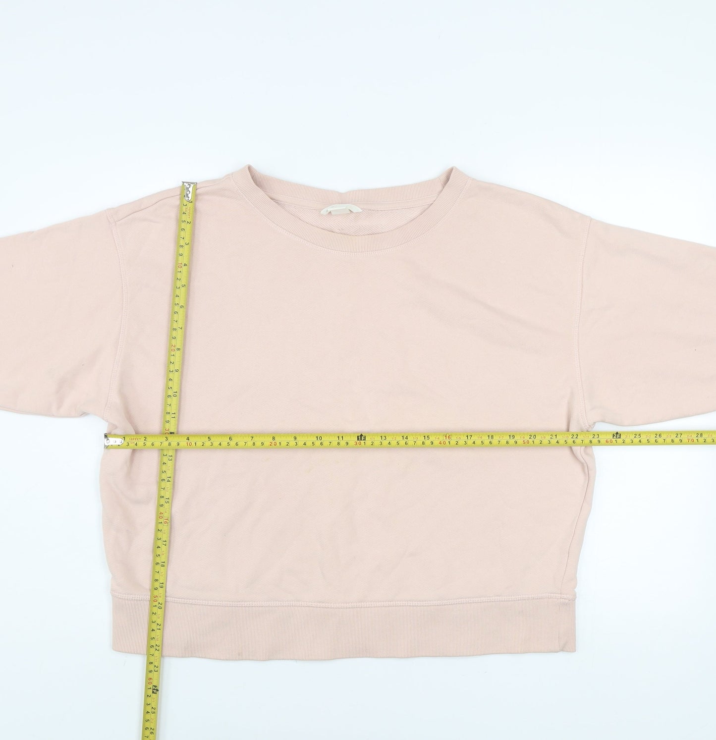 Womens UK Size L H&M Beige Pullover Sweatshirt
