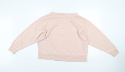 Womens UK Size L H&M Beige Pullover Sweatshirt