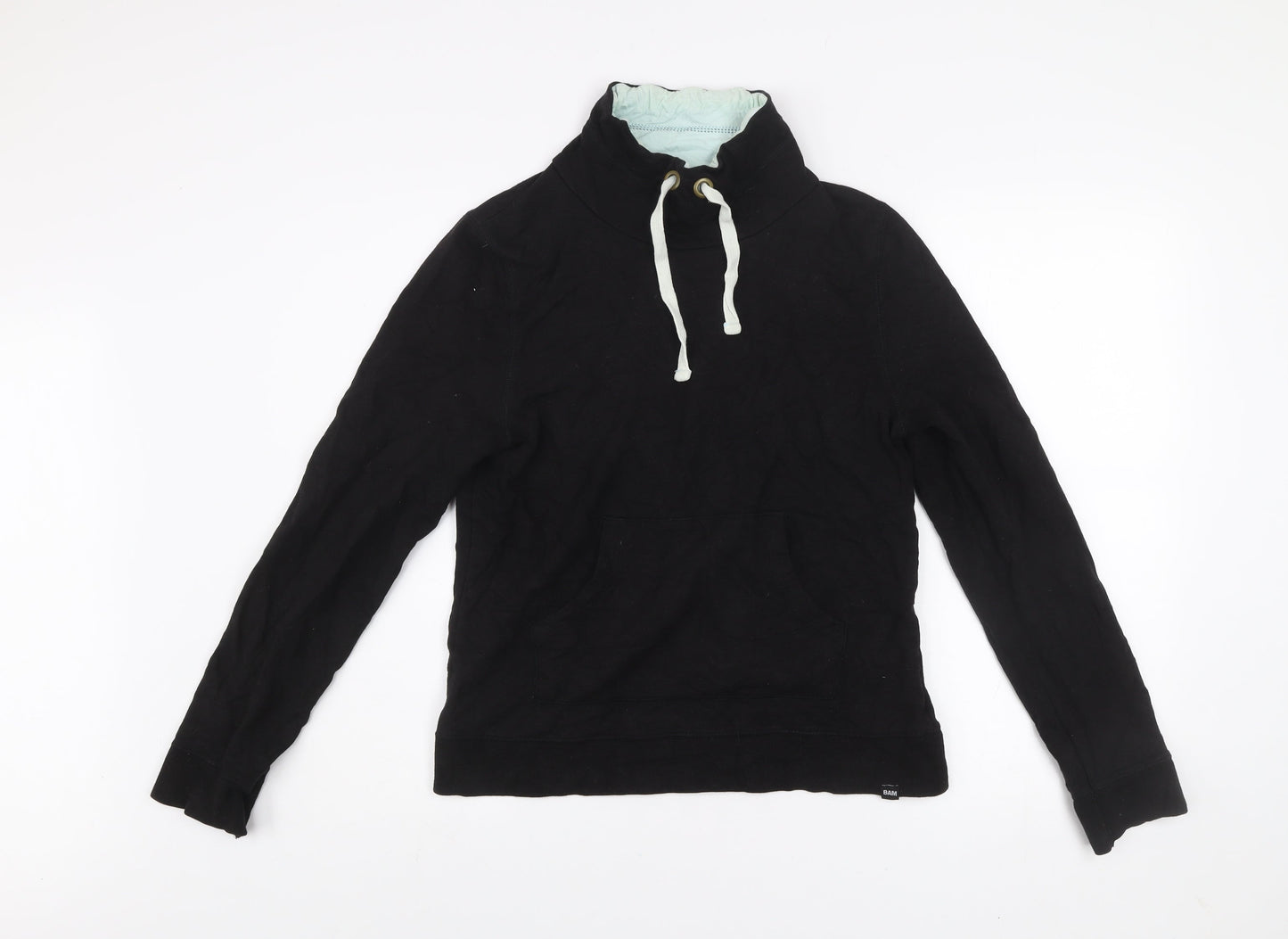 Womens UK Size 12 BAM Black Pullover Sweatshirt