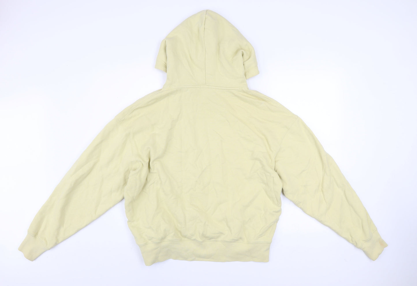 Mens UK Size M WEWOREWHAT Beige Pullover Hoodie