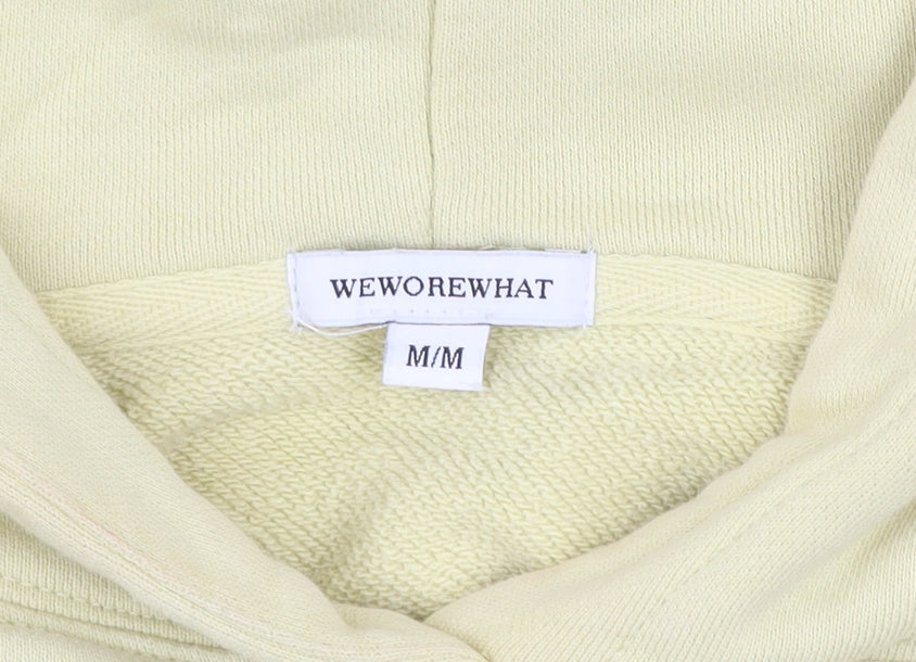 Mens UK Size M WEWOREWHAT Beige Pullover Hoodie