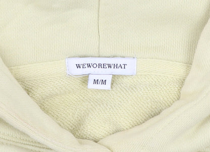 Mens UK Size M WEWOREWHAT Beige Pullover Hoodie