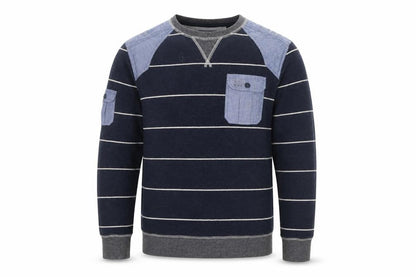 Mens UK Size M NEXT Blue Pullover Sweatshirt
