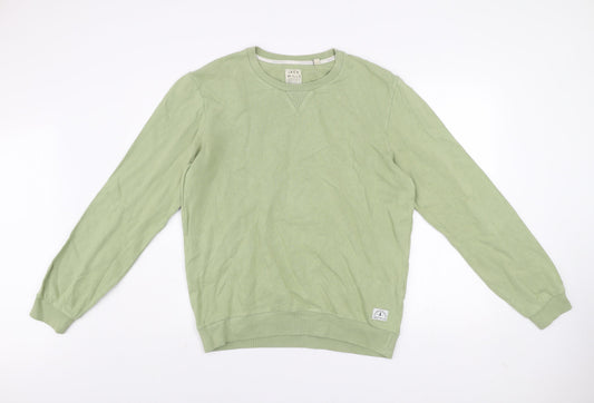 Mens UK Size M Jack Wills Green Pullover Sweatshirt