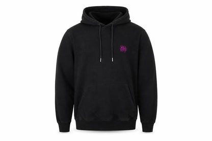 Mens UK Size S Banana Industries Black Pullover Hoodie