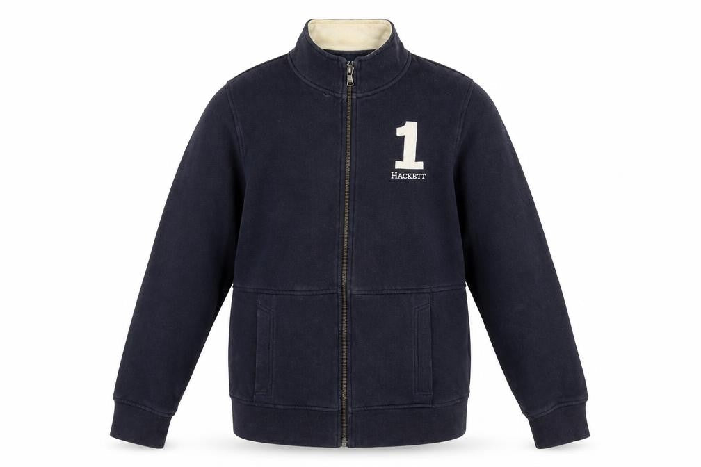 Boys UK Size 15-16 Years Hackett Blue Track Jacket
