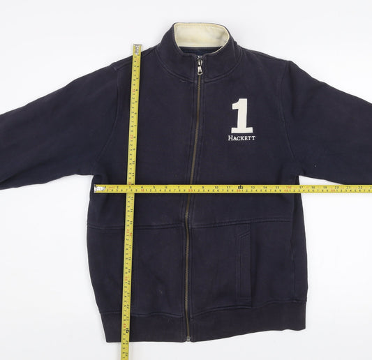 Boys UK Size 15-16 Years Hackett Blue Track Jacket