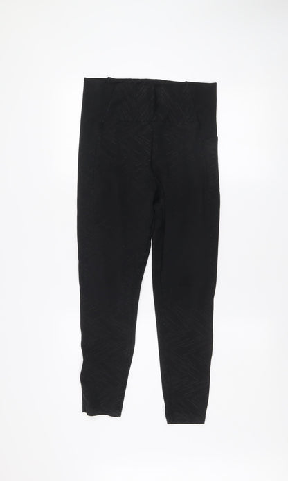 Womens UK Size M Nike Pro Athletic Fit Leggings Black Leggings