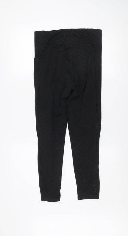 Womens UK Size M Nike Pro Athletic Fit Leggings Black Leggings