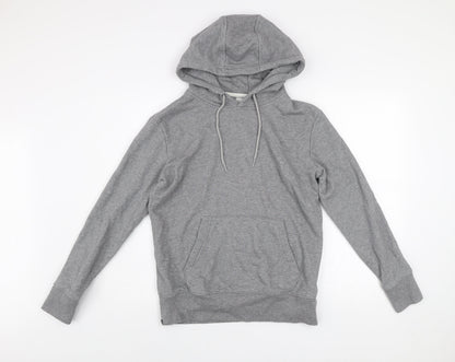 Mens UK Size M DECATHLON Grey Pullover Hoodie