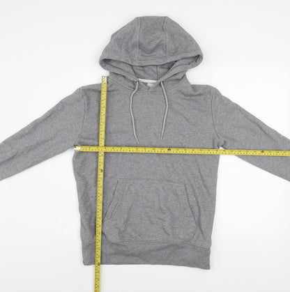 Mens UK Size M DECATHLON Grey Pullover Hoodie