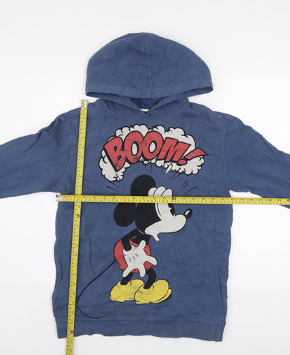 Womens UK Size M NEXT Blue Pullover Hoodie