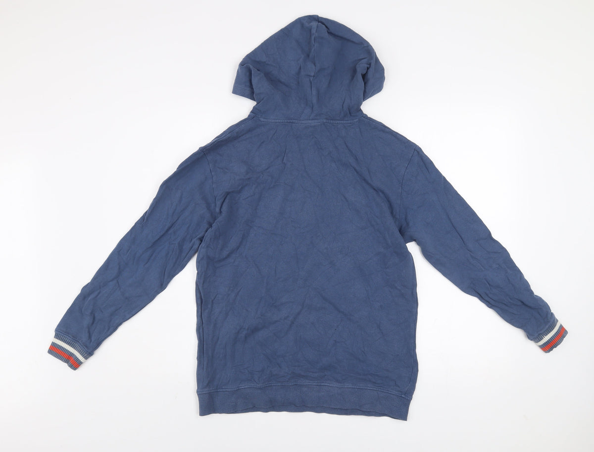Womens UK Size M NEXT Blue Pullover Hoodie