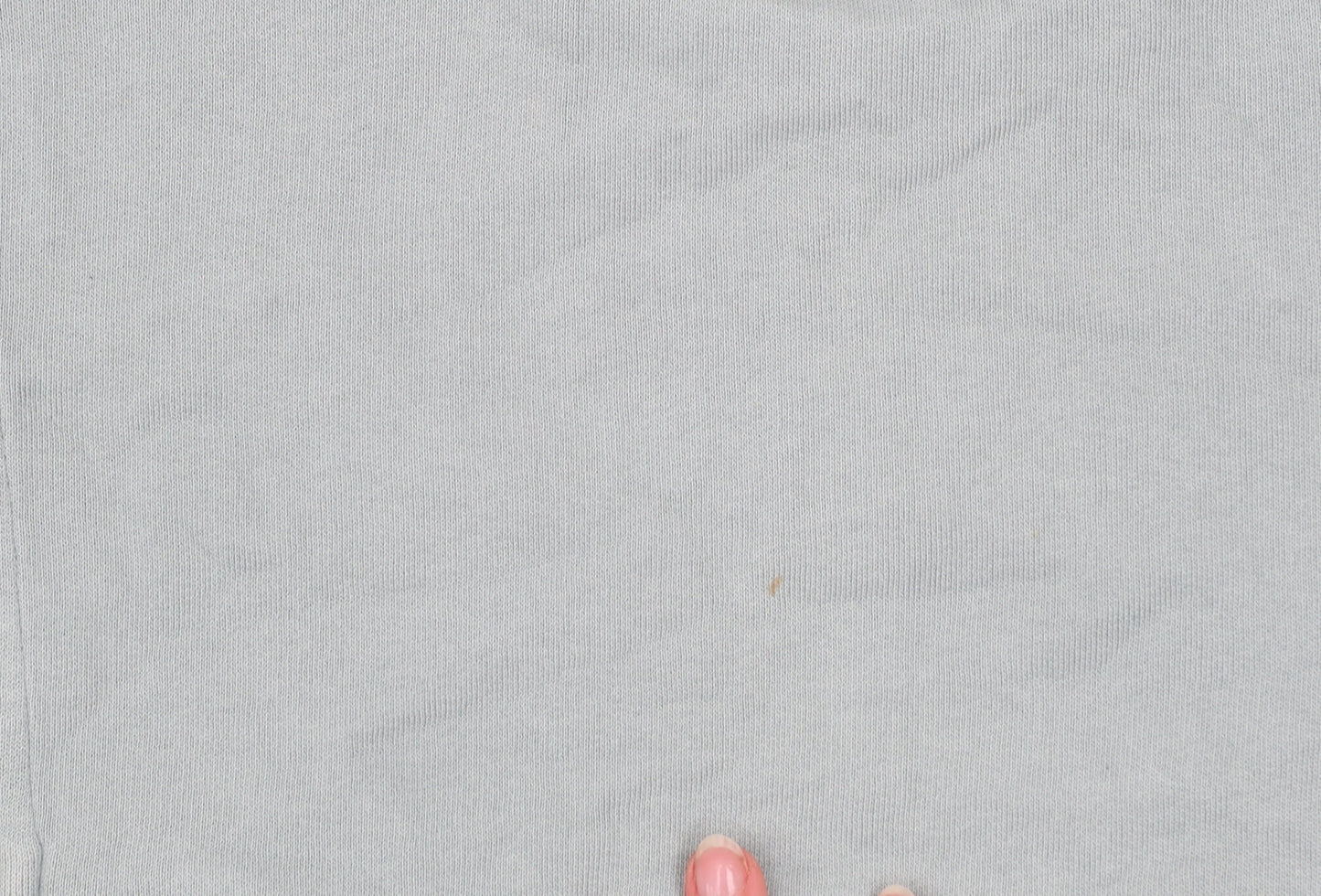 Cotton Traders Women Duck Egg Blue 1/4 Zip Pullover Sweatshirt Size 16