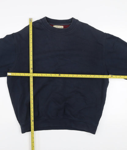 Mens UK Size L Country Trader Blue Pullover Sweatshirt