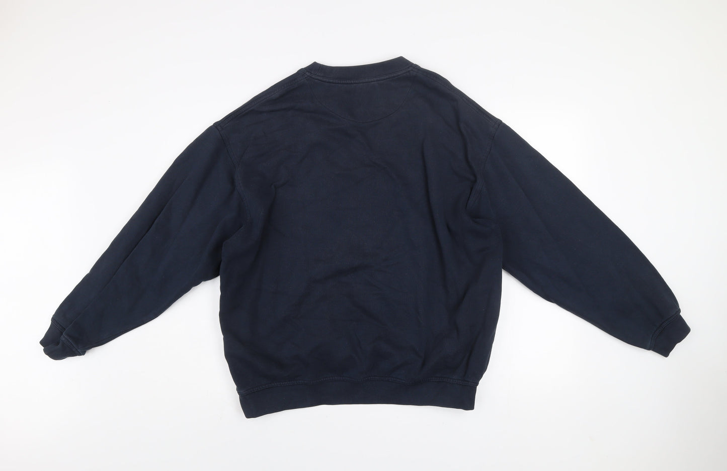 Mens UK Size L Country Trader Blue Pullover Sweatshirt