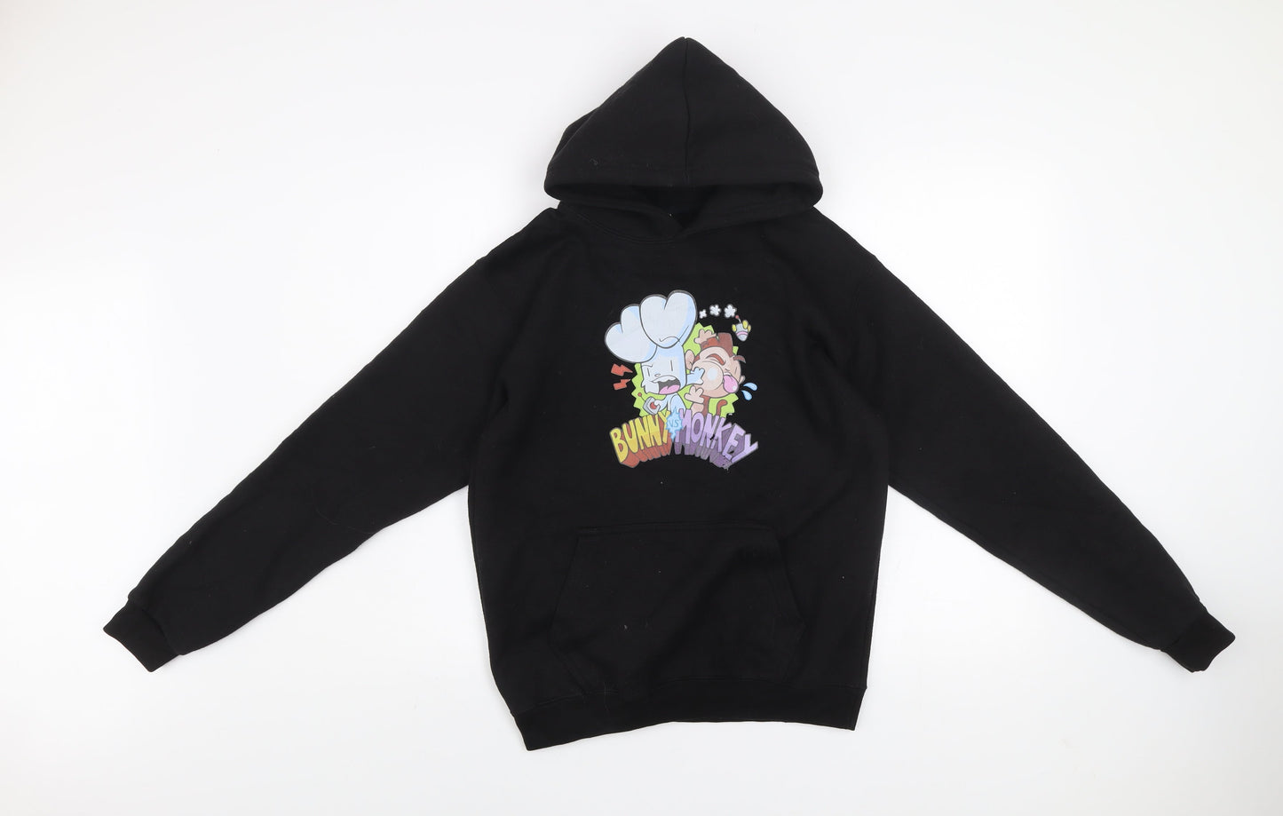 Boys UK Size XL SNS Apparel Black Pullover Hoodie