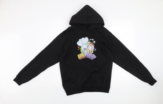 Boys UK Size XL SNS Apparel Black Pullover Hoodie