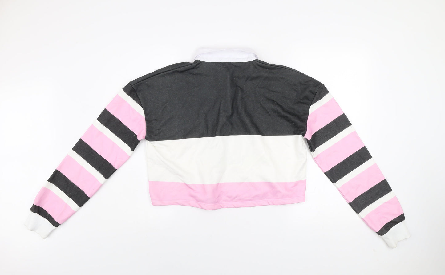 Womens UK Size 14 Skinnydip London Pink Henley Sweatshirt