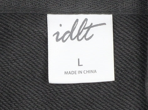 Mens UK Size L idlt Black Gym & Training Walking Casual Jacket