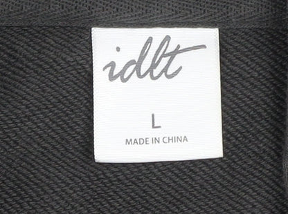 Mens UK Size L idlt Black Gym & Training Walking Casual Jacket