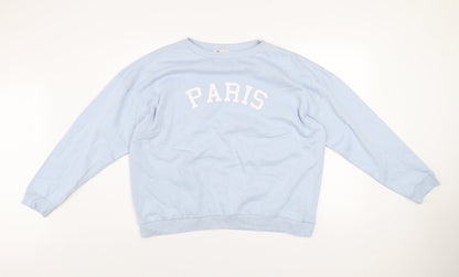 Womens UK Size 18 Amara Reya Blue Pullover Sweatshirt