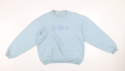 Mens UK Size M Berkertex Blue Pullover Sweatshirt