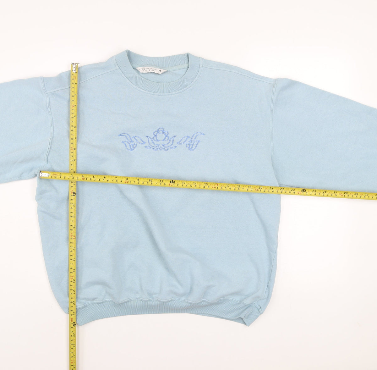 Mens UK Size M Berkertex Blue Pullover Sweatshirt