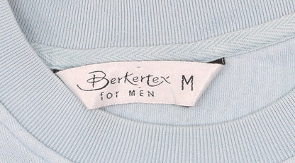 Mens UK Size M Berkertex Blue Pullover Sweatshirt