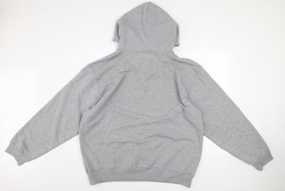 Mens UK Size XL Jack Wills Grey Pullover Hoodie