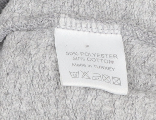 Mens UK Size XL Jack Wills Grey Pullover Hoodie