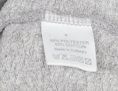 Mens UK Size XL Jack Wills Grey Pullover Hoodie
