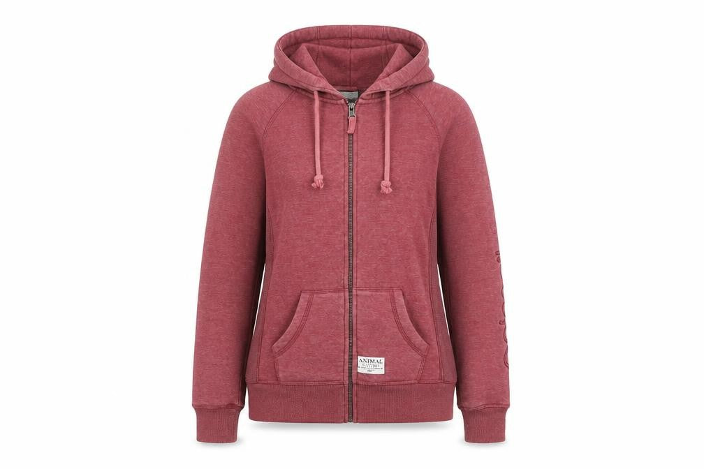 Womens UK Size 10 Animal Red Gym & Training Casual Walking Jacket