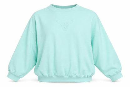 Womens UK Size 20 Damart Green Pullover Sweatshirt