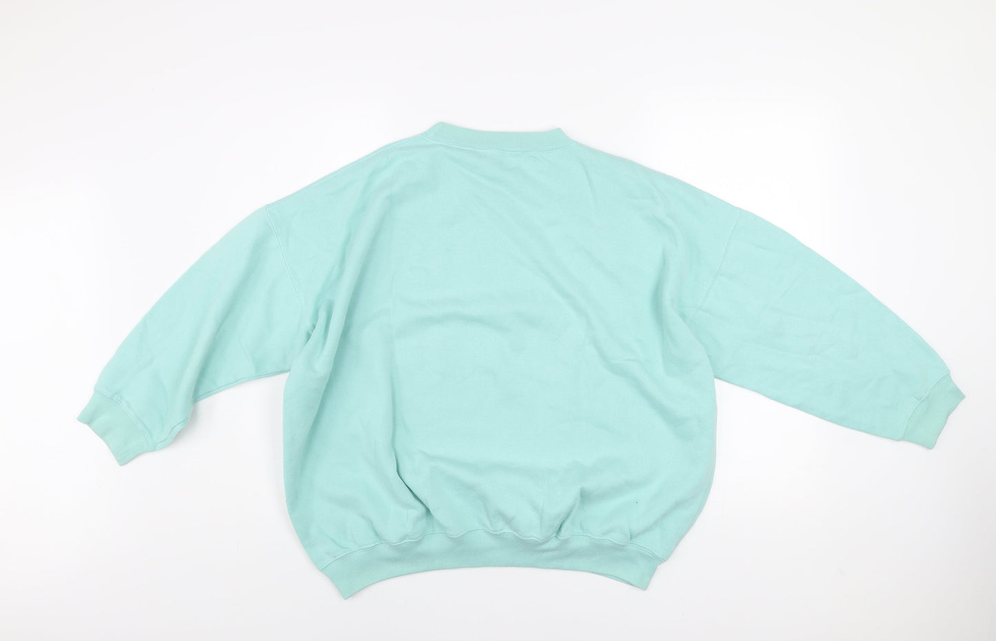 Womens UK Size 20 Damart Green Pullover Sweatshirt
