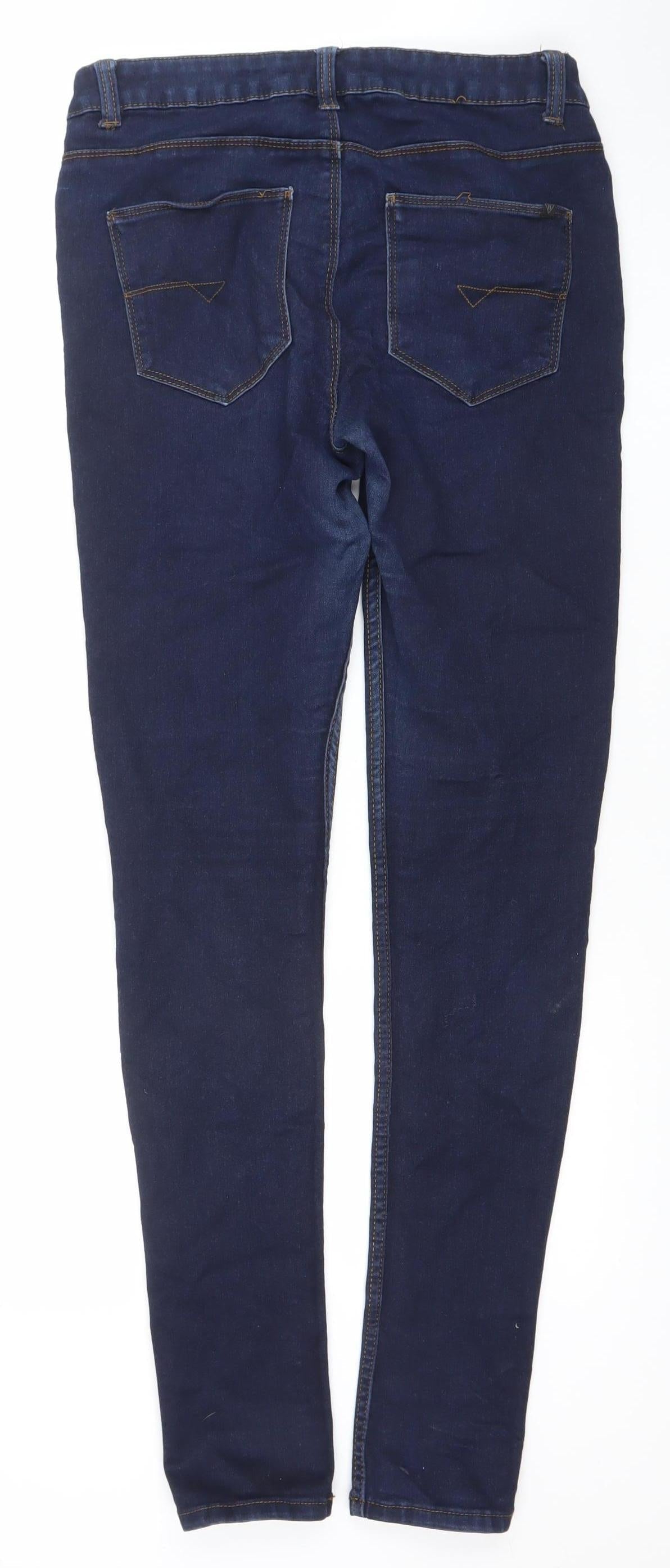 Noisy May Women’s Blue Slim Fit Jegging Jeans Size M