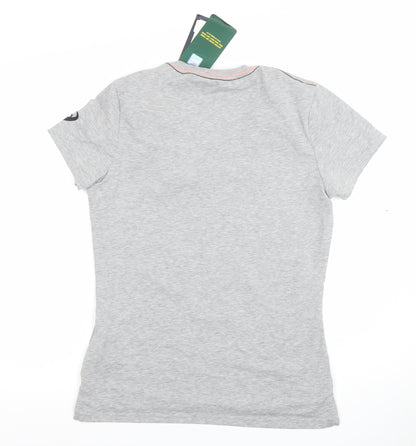 Womens UK Size L ASICS Grey Jersey T-Shirt