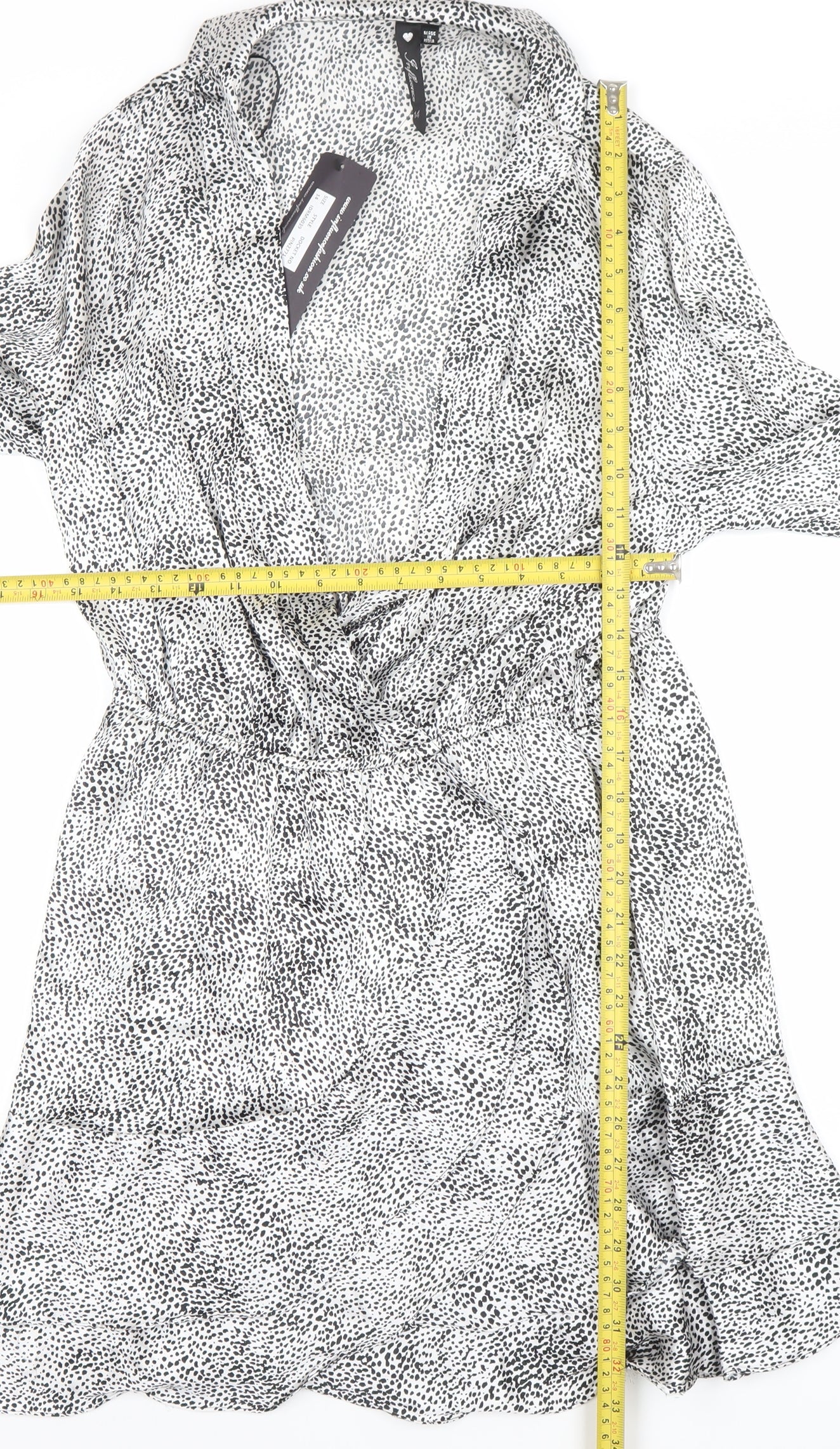 Womens UK Size 14 Influence Wrap Dress